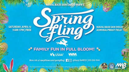 Spring Fling Coming to 32nd St Naval Base Saturday, April 12