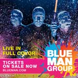 Blue Man Group performing in Las Vegas. Get your tickets now!